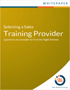 Selecting a Sales Training Provider