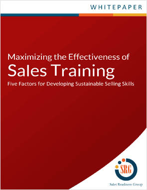 Maximize the Effectiveness of Sales Training